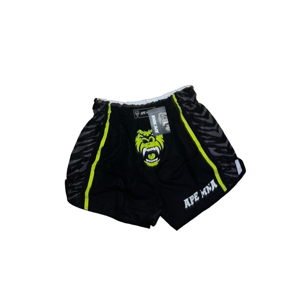 Men sports shorts MMA Fight Kick Boxing Shorts UFC Cage Fight Retro Grappling - Picture 9 of 12